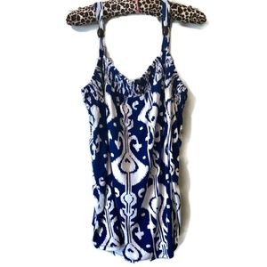 Lane Bryant Smocked Trim Tank, Rayon - 18/20